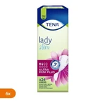 Набор из 6 упаковок TENA Lady Slim Ultra Mini Plus, прокладки, 24 шт.: цены и характеристики