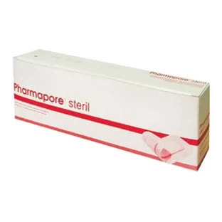 Pharmapore Sterile, нетканий самоклейний бинт, стерильний, 10 см × 15 см, 50 шт.