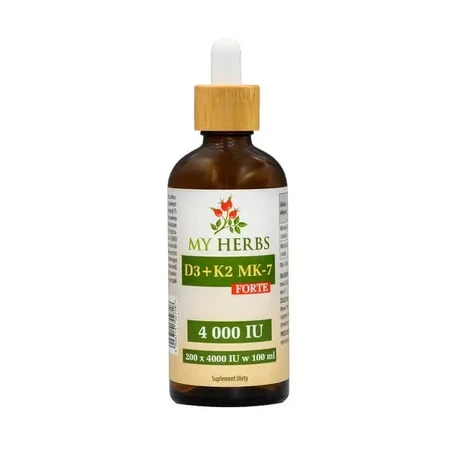 My Herbs D3 + K2 MK-7 Forte, капли, 100 мл: цены и характеристики