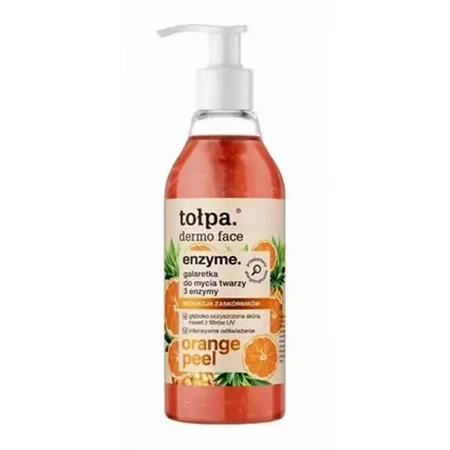 Tołpa Dermo Face Enzyme, гель для вмивання обличчя з 3 ферментами, 195 мл: ціни та характеристики