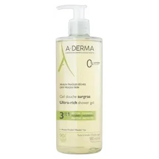 A-DERMA Ультразволожуючий гель для душу «3 в 1», 500 мл