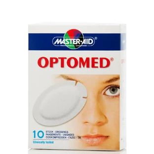 Master Aid | Optomed Самоклеящаяся офтальмологическая повязка | 10 шт.