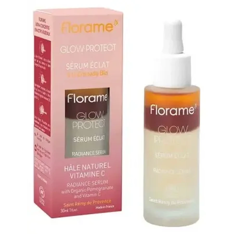 Florame Glow Protect — органическая сыворотка с гранатом для сияния кожи, 30 мл: цены и характеристики