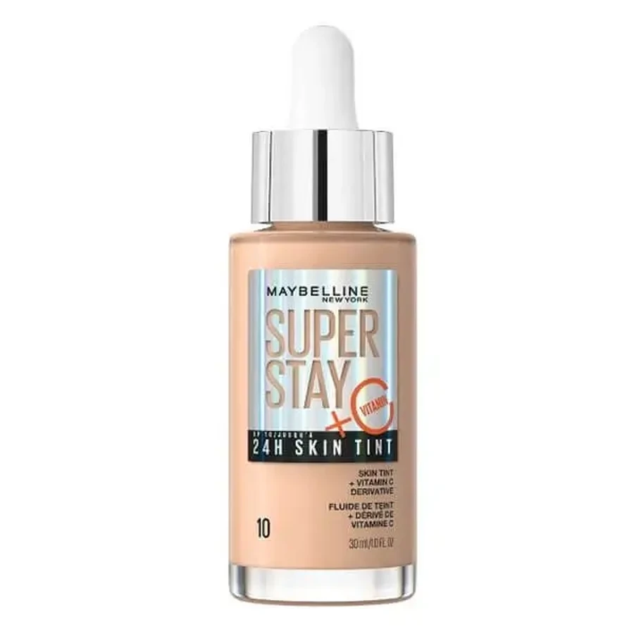 MAYBELLINE Super Stay Skin Tint Рідка тональна основа для природного покриття та сяйва 10 30 мл: ціни та характеристики