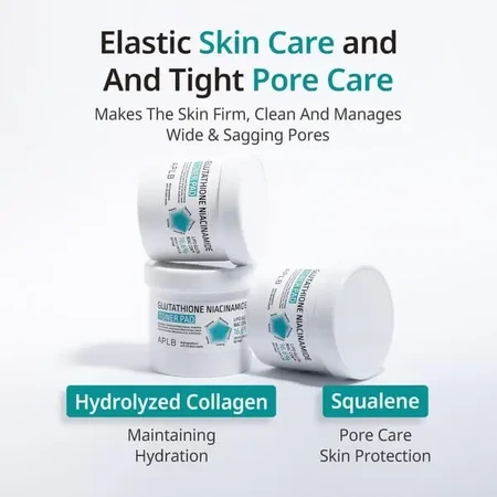 APLB Glutathione Niacinamide Toner Pad, тонизирующие диски для лица с глутатионом и ниацинамидом, 60 шт.: цены и характеристики