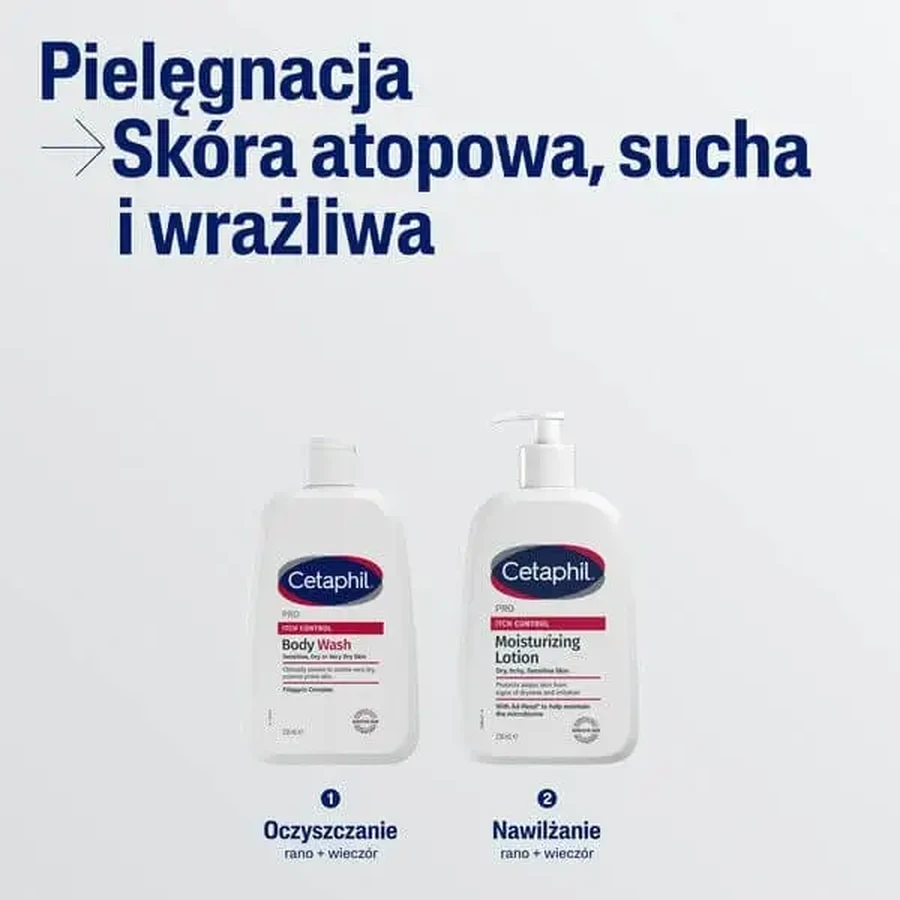 Cetaphil PRO Itch Control, очищающая эмульсия, 236 мл: цены и характеристики