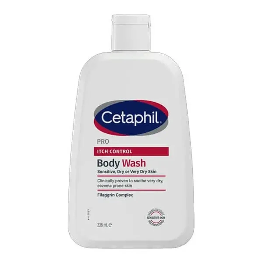 Cetaphil PRO Itch Control, очищающая эмульсия, 236 мл: цены и характеристики