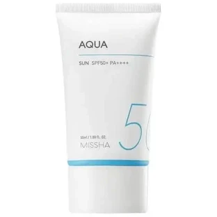 Гель-крем с солнцезащитным фактором SPF50+ Aqua All Around Safe Block, 50 мл, Missha
