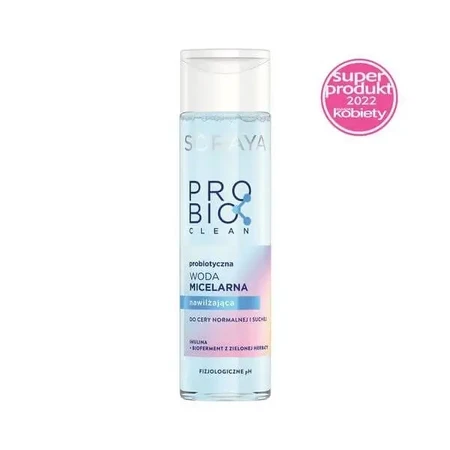 Soraya Probio Clean, пробиотическая увлажняющая мицеллярная вода для нормальной и сухой кожи, 250 мл: цены и характеристики