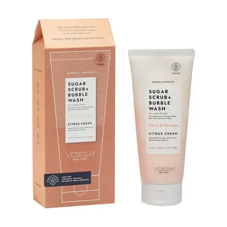 Voesh, сахарный очищающий скраб, Citrus Crush, 210 г: цены и характеристики