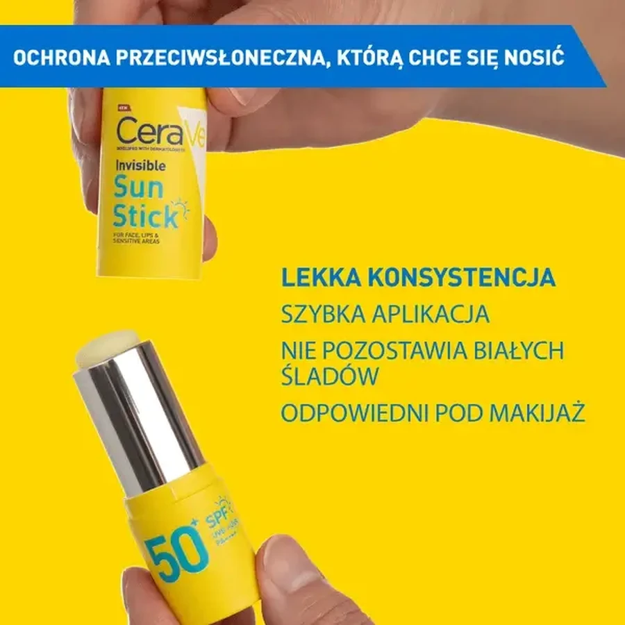 Cerave, невидимий сонцезахисний стік SPF50+, 8 г: ціни та характеристики