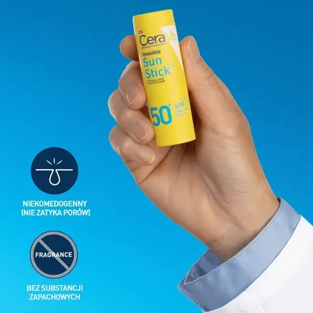 Cerave, невидимий сонцезахисний стік SPF50+, 8 г: ціни та характеристики