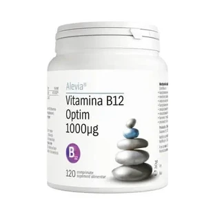Вітамін B12 Optim, 1000 мкг, 120 рослинних капсул, Alevia