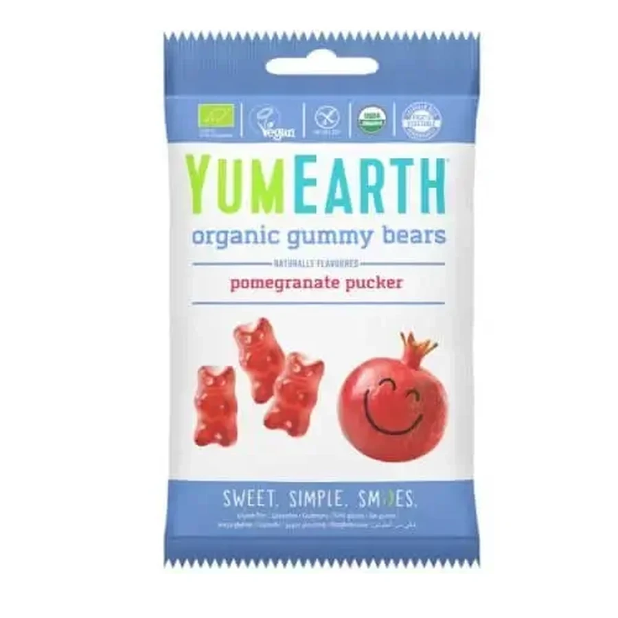 YUMEARTH Органічне желе з граната 50 г: ціни та характеристики