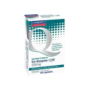 LAMBERTS Коэнзим Q10 200 мг, 60 капсул