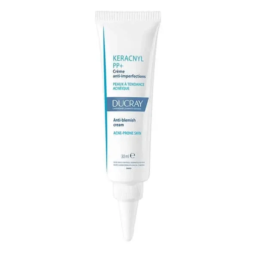 Ducray | Keracnyl PP Crème | Успокаивающий увлажняющий крем для жирной кожи | 30 мл: цены и характеристики