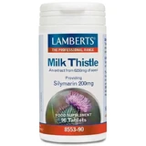 LAMBERTS Milk Thristle — Расторопша 6250 мг, 90 капсул