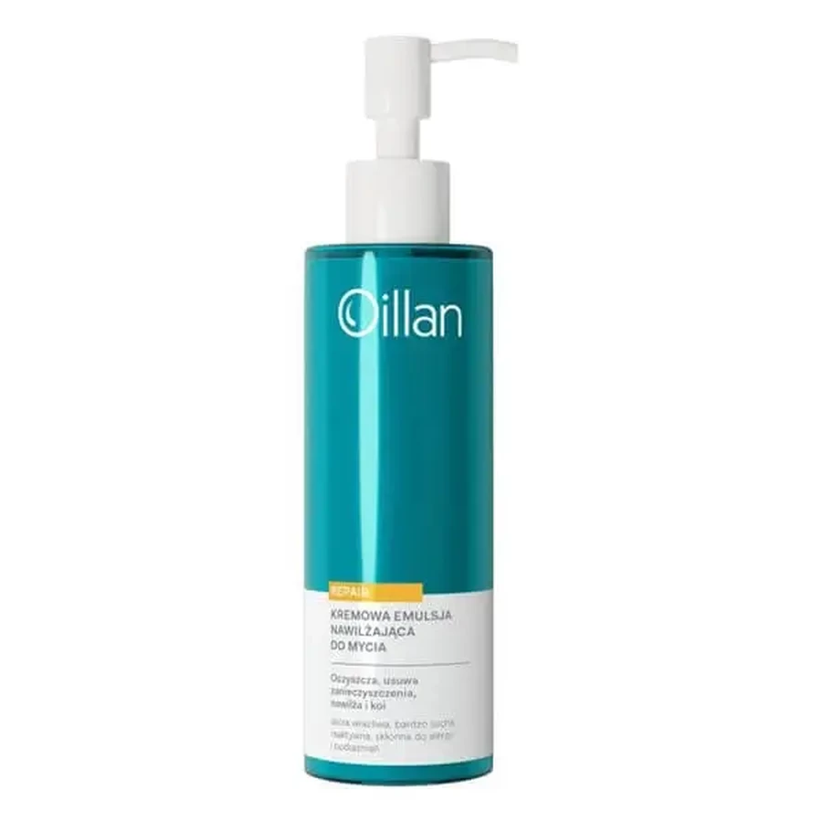 Oillan Repair, кремовая эмульсия для умывания лица для чувствительной и очень сухой кожи, 200 мл: цены и характеристики
