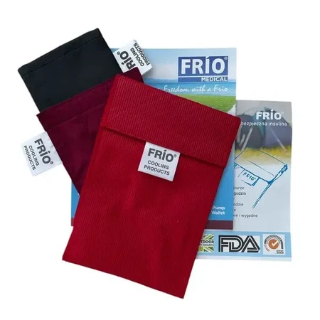 Frio Pump, термочехол для хранения инсулиновой помпы, красный, 1 шт.: цены и характеристики