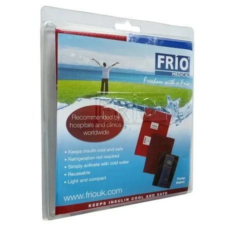 Frio Pump, термочехол для хранения инсулиновой помпы, красный, 1 шт.: цены и характеристики