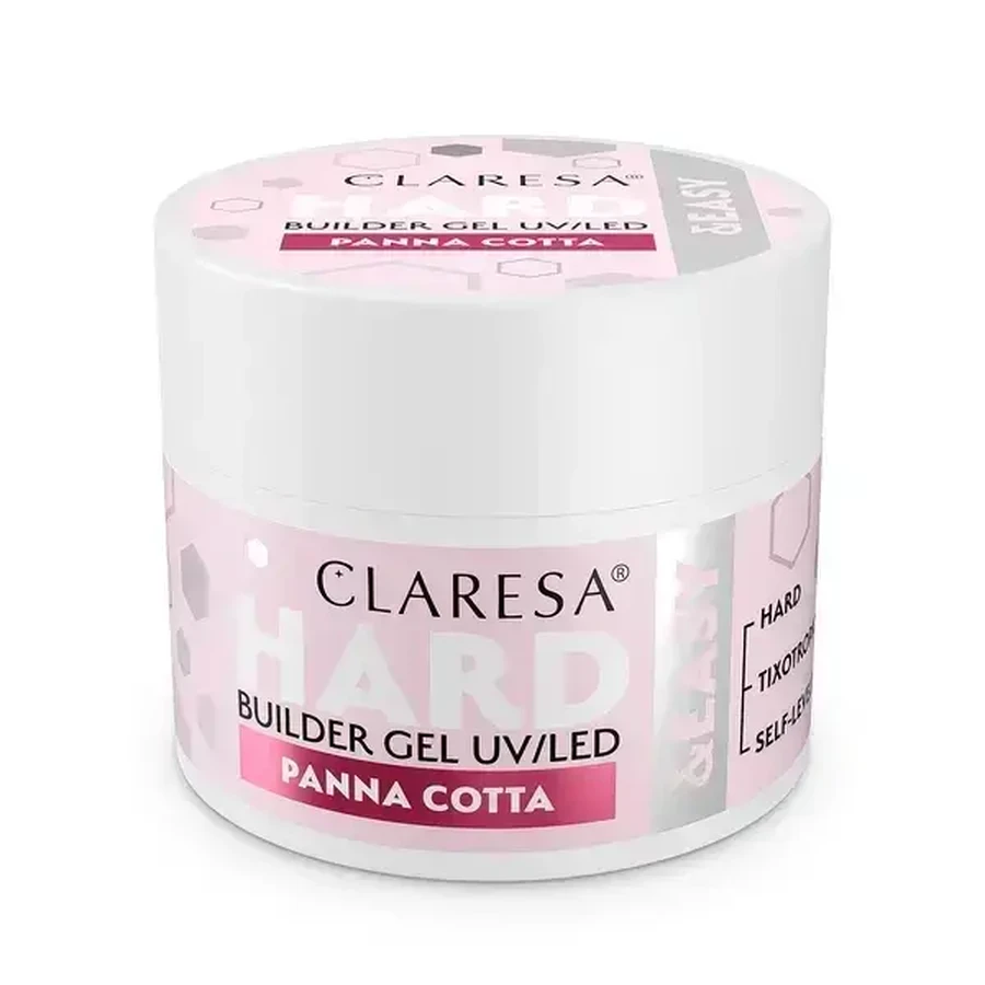 Claresa Hard&amp;Easy Builder Gel, гель для наращивания ногтей, Panna Cotta, 45 г: цены и характеристики