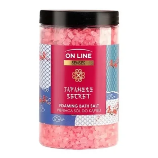 On Line Senses Japanese Secret, піниста сіль для ванни, 480 г