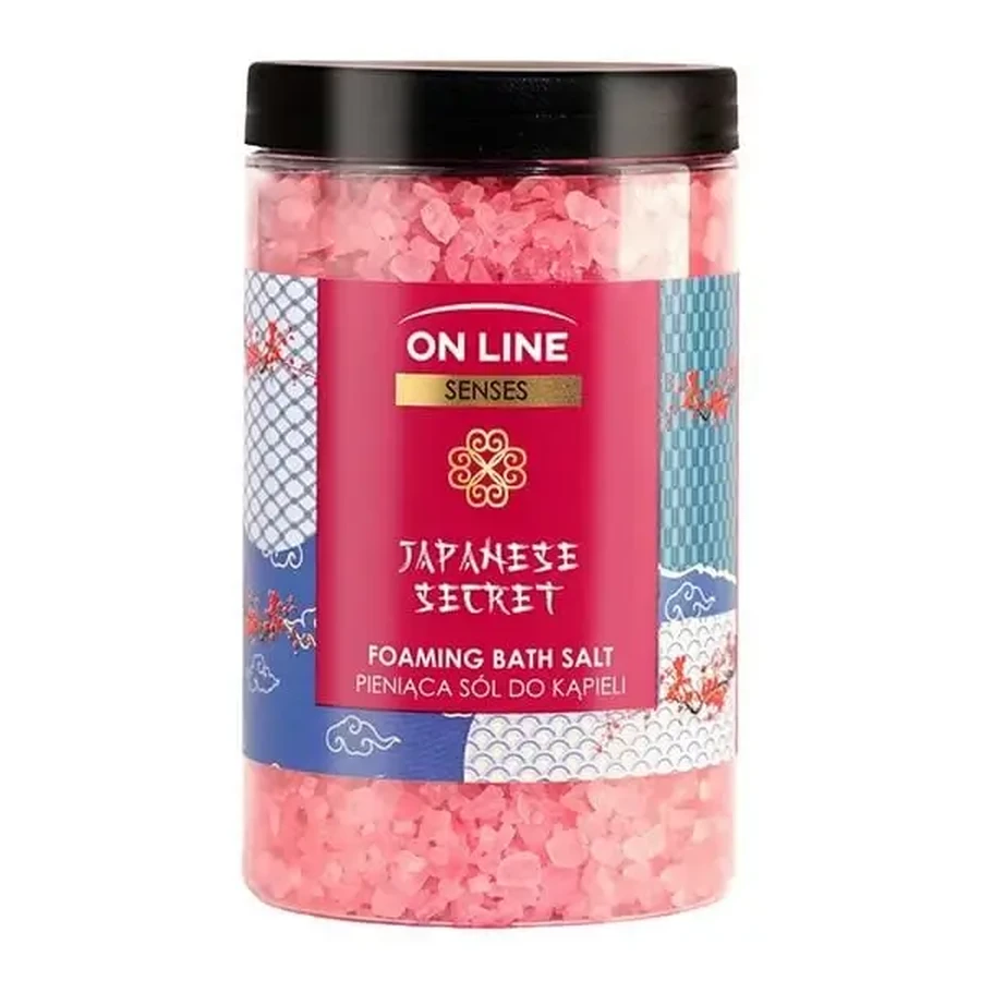 On Line Senses Japanese Secret, пенящаяся соль для ванны, 480 г: цены и характеристики
