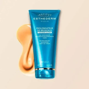 Esthederm Tan Prolonging Shimmering Body Gel-Cream, гель-крем для подовження тривалості засмаги, 200 мл