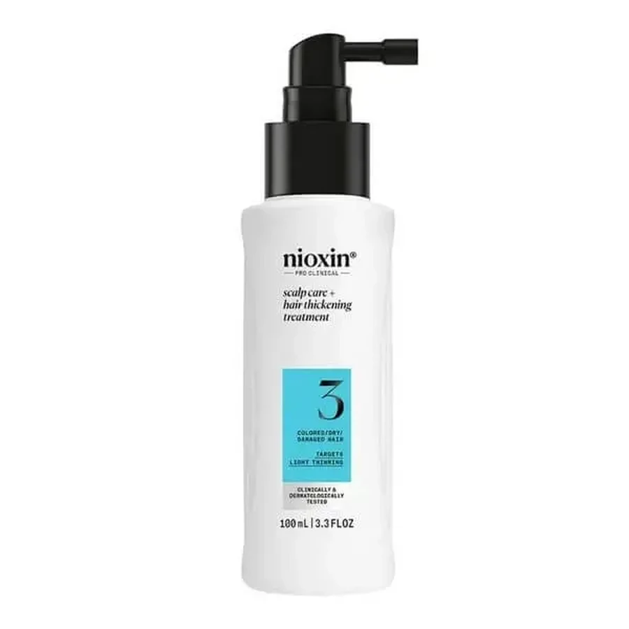 Nioxin System 3 Scalp Care + Hair Thickening Treatment, сыворотка для придания объёма волосам, 100 мл: цены и характеристики