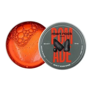 Men Rock Pomade – сильна фіксація, середній блиск, помада для укладки волосся, 30 мл