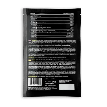 Skill Nutrition Pre-Workout, порошок, вкус «тропический пунш», 16 г: цены и характеристики