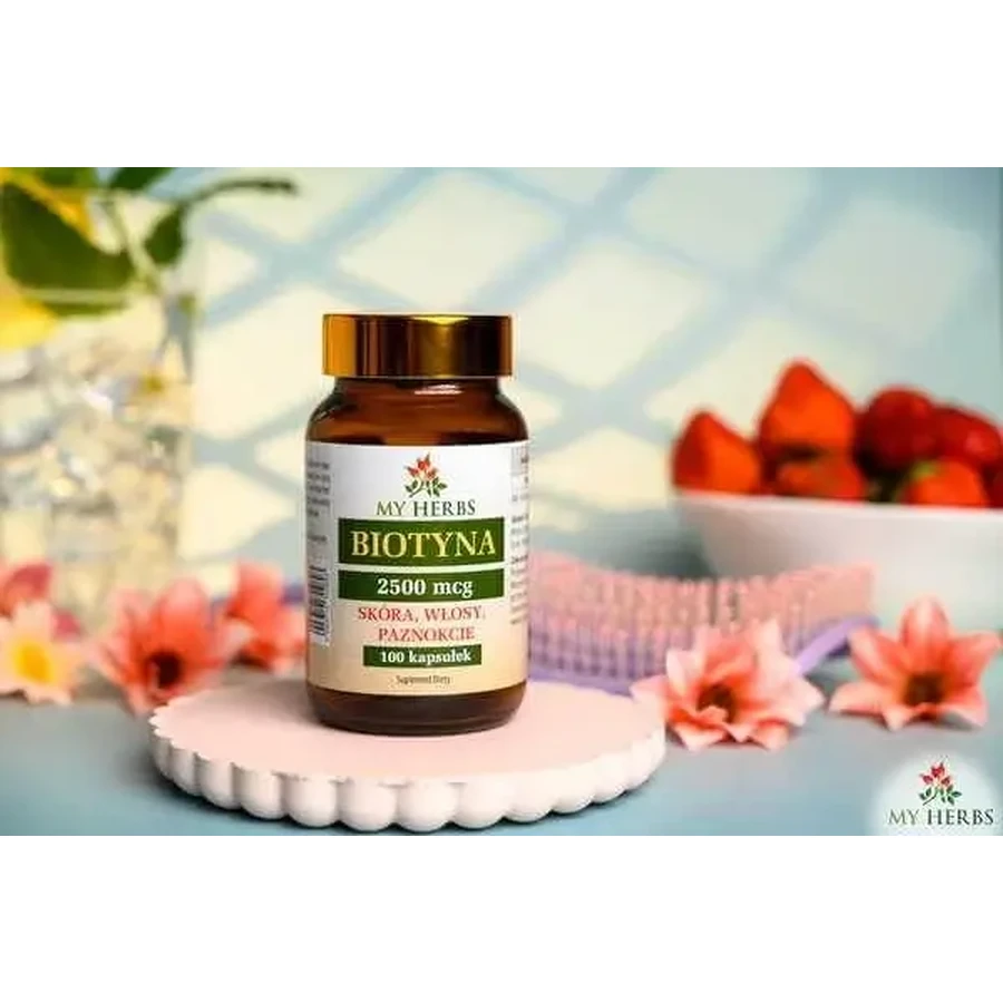 My Herbs Биотин 2500 мкг, капсулы, 100 шт.: цены и характеристики
