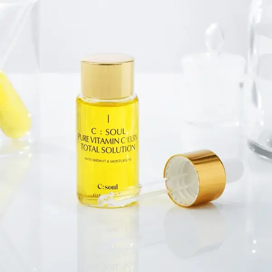 C:Soul Pure Vitamin C 13,5% Total Solution, зволожуюча антиоксидантна сироватка, 15 мл: ціни та характеристики