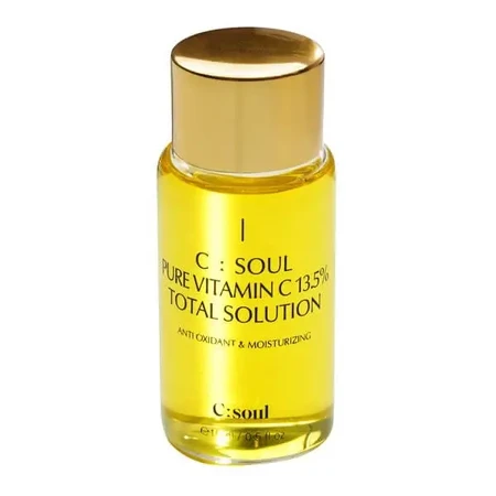 C:Soul Pure Vitamin C 13,5% Total Solution, зволожуюча антиоксидантна сироватка, 15 мл: ціни та характеристики
