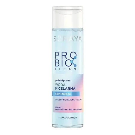 Soraya, Probio Clean, пробиотическая мицеллярная вода, нормализующая, для жирной и комбинированной кожи, 250 мл: цены и характеристики