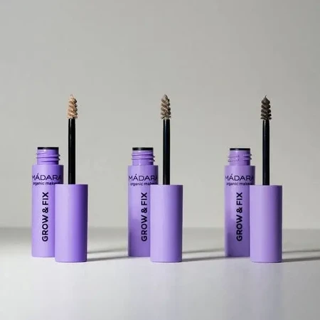 Madara Grow &amp; Fix Tinted Brow Gel, гелевая сыворотка для укладки бровей, оттенок Smoky Blonde 2, 4,25 мл: цены и характеристики