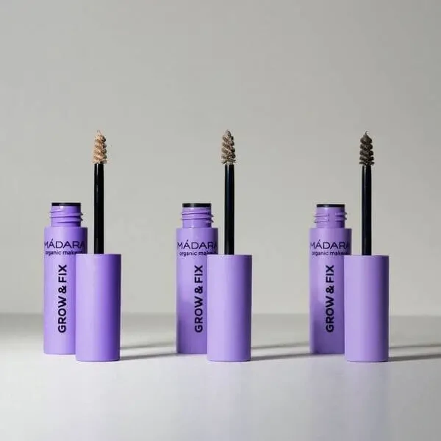 Madara Grow &amp; Fix Tinted Brow Gel, гелевая сыворотка для укладки бровей, оттенок Smoky Blonde 2, 4,25 мл: цены и характеристики