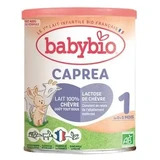 Babybio Caprea 1 — органічне сухе молоко на основі козячого молока для дітей віком від 0 до 6 місяців, 400 г