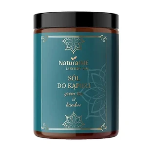 NaturalME Luxury SPA, соль для ванны, зеленый чай и бамбук, 460 г