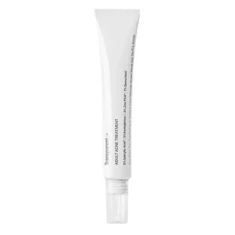 Transparent Lab Adult Acne Treatment, засіб для точкового нанесення на прищі на ніч, 30 мл: ціни та характеристики