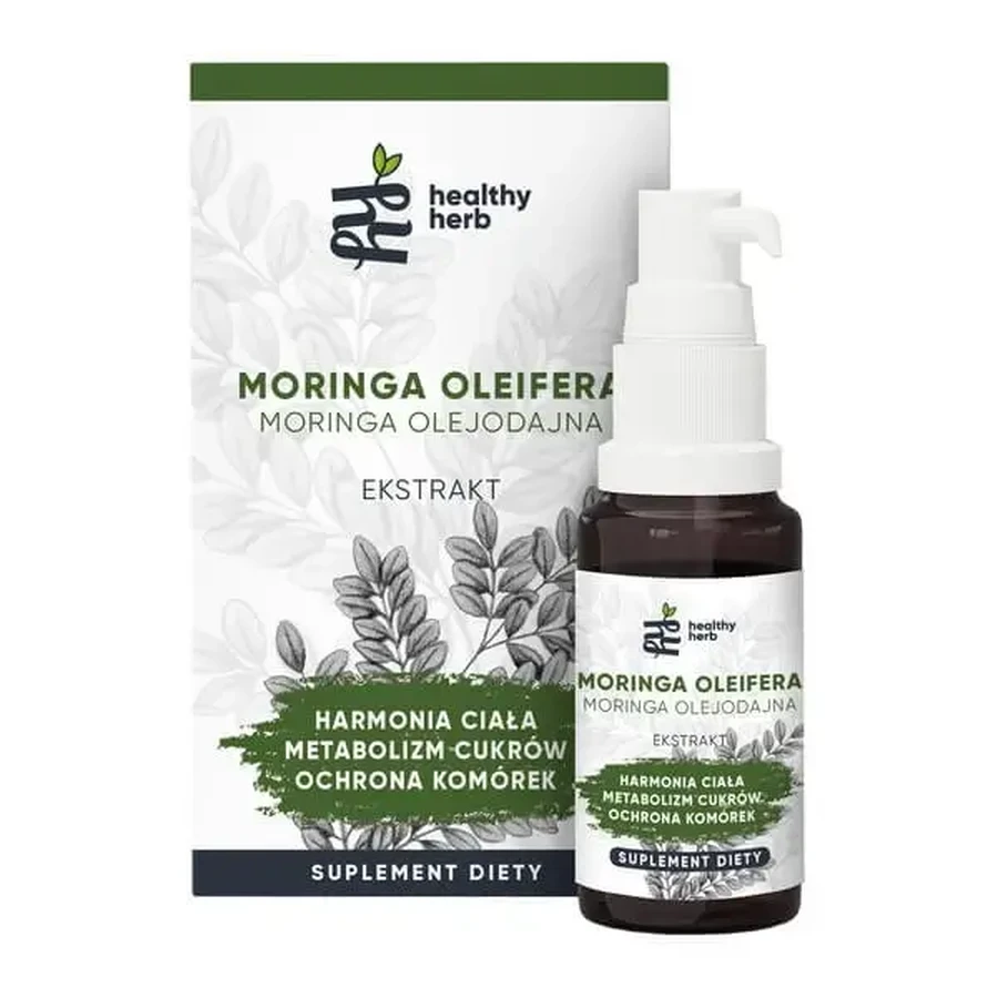 Healthy Herb Moringa Oleifera, капли, 30 мл: цены и характеристики