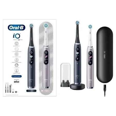 Oral-B iO 9 Duo, набор электрических зубных щёток, 2 шт.: цены и характеристики