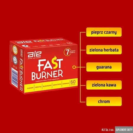 ALE Fast Burner, твердые капсулы, 60 шт.: цены и характеристики