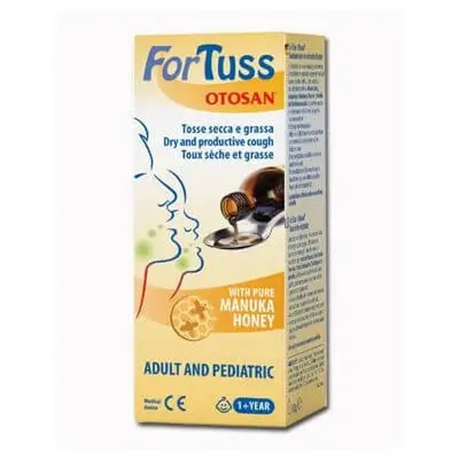 Сироп для горла Otosan Fortuss, 180 г: цены и характеристики