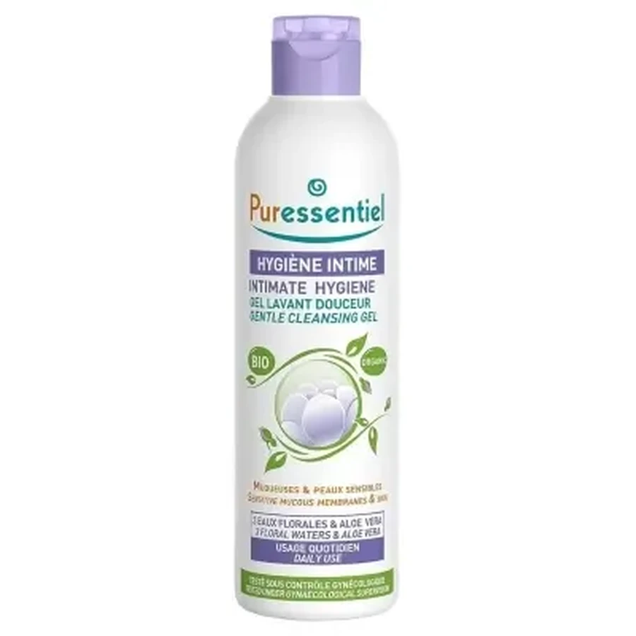 Мягкий органический гель для интимной гигиены Puressentiel, 200 мл: цены и характеристики