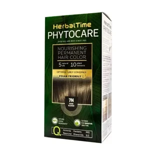 Herbal Time Phytocare, фарба для волосся 7N, темно-русявий, 130 мл