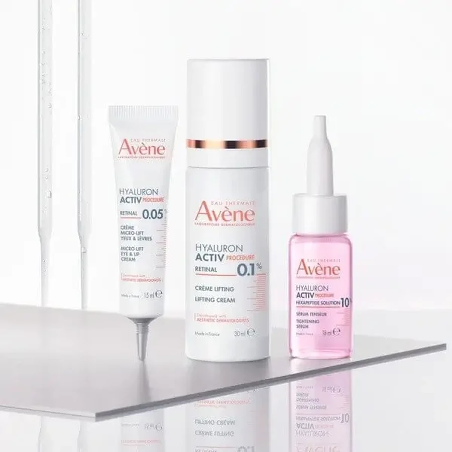 Avene Eau Thermale Hyaluron Active Procedure, укрепляющая сыворотка, 18 мл + 2 мл: цены и характеристики