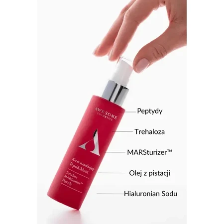 Awesome Cosmetics Pepti &amp; Moist, зволожуючий крем для обличчя, 50 мл: ціни та характеристики