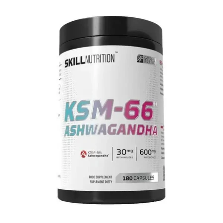 Skill Nutrition KSM-66 Ашваганда, капсули, 180 шт.: ціни та характеристики