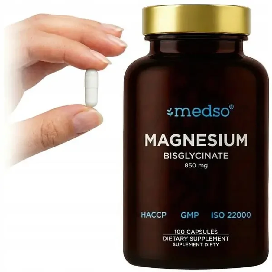 Medso Magnesium Bisglycinate (бисглицинат магния), твердые капсулы, 100 шт.: цены и характеристики